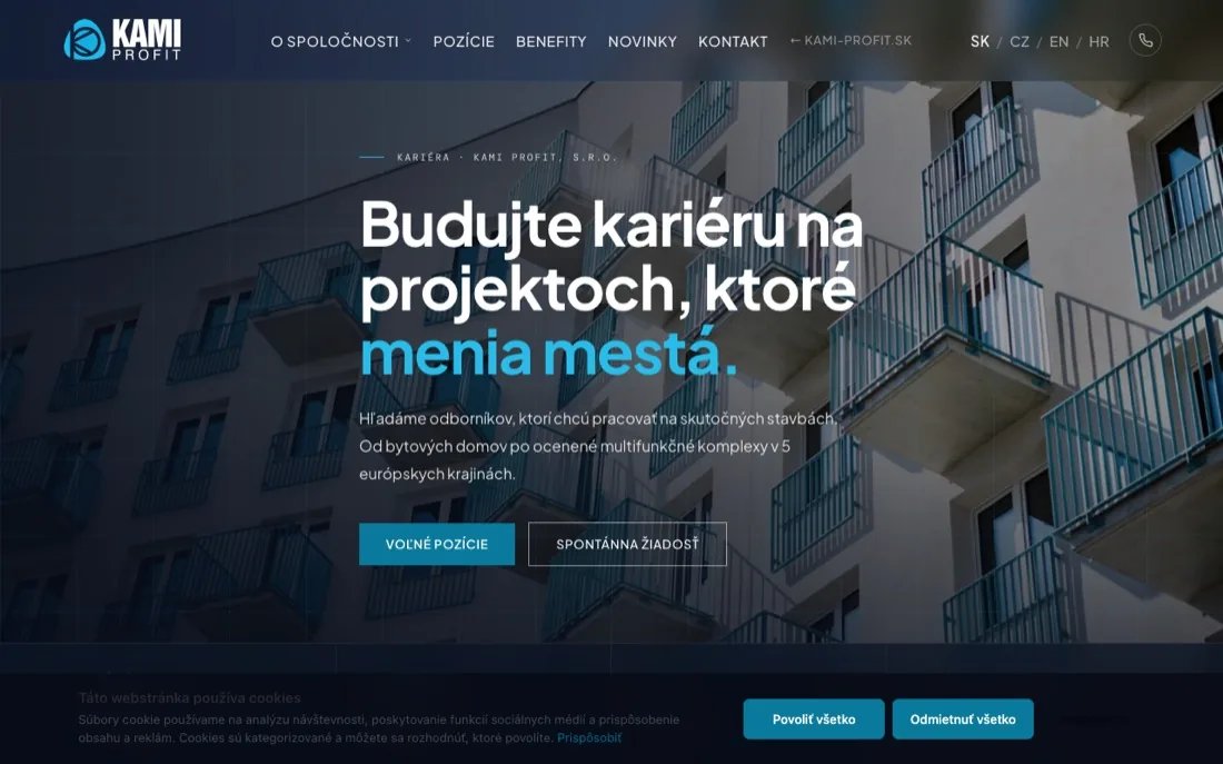 kariera.kami-profit.sk: kariérny portál, ktorý HR tímu prekladá pozície a číta životopisy
