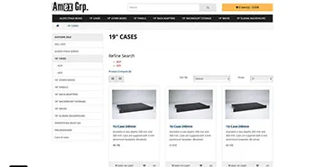 Webstránka Amexgrp.sk, referencia Fox Development Agency