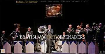 Webstránka Serenaders.sk, kategória Webstránky, referencia Fox Development Agency